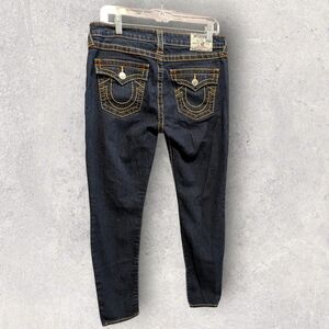 True Religion Dark Indigo Skinny Jeans